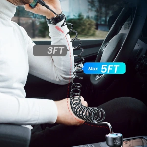 Hurtownia GSM - Autós töltő Joyroom 3w1 + 1,5m USB-C kábel 55W fekete (JR-CL07) - JYR360 - {ean13} - Hurt