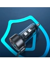 Hurtownia GSM - Autós töltő Joyroom 3w1 + 1,5m USB-C kábel 55W fekete (JR-CL07) - JYR360 - {ean13} - Hurt