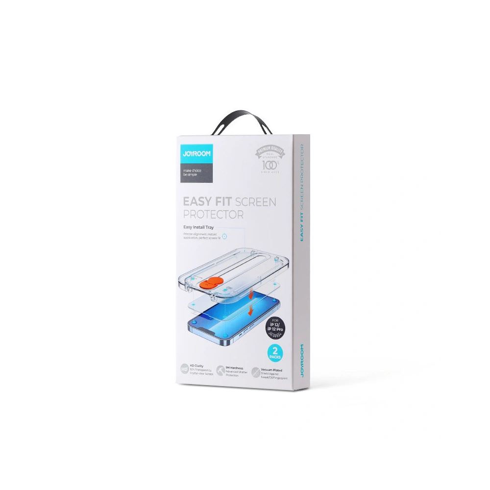 Hurtownia GSM - Tvrzené sklo Joyroom Apple iPhone 12/12 Pro průhledné (JR-PF934) - JYR361 - {ean13} - Hurt