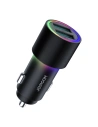 Hurtownia GSM - Autós töltő Joyroom 2xUSB háttérvilágítással 24W fekete (JR-CL10) - JYR365 - {ean13} - Hurt