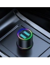 Hurtownia GSM - Încărcător auto Joyroom 2xUSB cu iluminare 24W negru (JR-CL10) - JYR365 - {ean13} - Hurt
