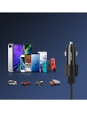 Hurtownia GSM - Autós töltő Joyroom 2xUSB háttérvilágítással 24W fekete (JR-CL10) - JYR365 - {ean13} - Hurt