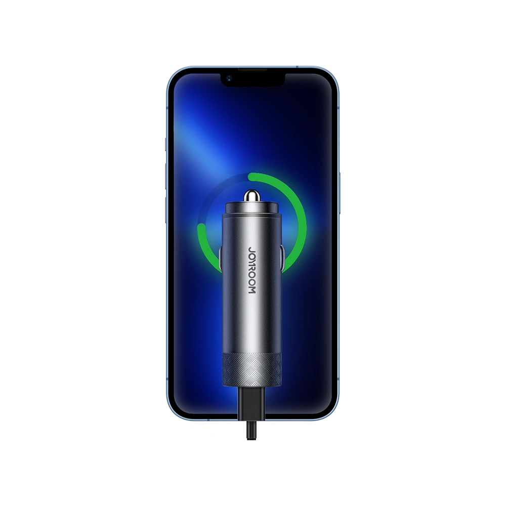 Hurtownia GSM - Încărcător auto Joyroom 2xUSB 50W PD, QC, PPS gri (JR-CL13) - JYR367 - {ean13} - Hurt