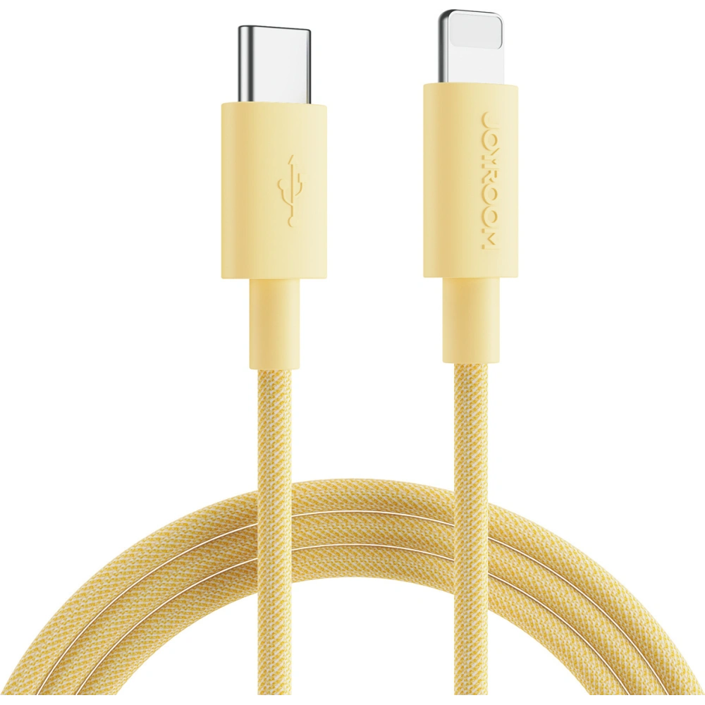 Hurtownia GSM - Kabel Joyroom USB-C/Lightning 20W 1m žlutý (S-1024M13) - JYR368 - {ean13} - Hurt