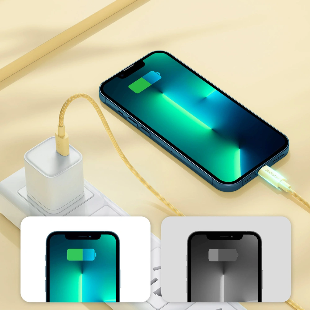 Hurtownia GSM - Kabel Joyroom USB-C/Lightning 20W 1m žlutý (S-1024M13) - JYR368 - {ean13} - Hurt
