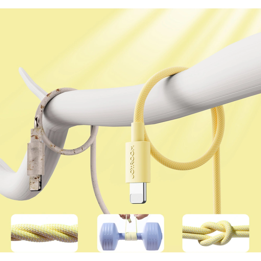 Hurtownia GSM - Kabel Joyroom USB-C/Lightning 20W 1m žlutý (S-1024M13) - JYR368 - {ean13} - Hurt