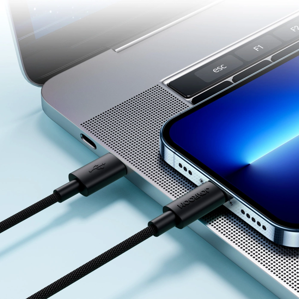Hurtownia GSM - Kabel Joyroom USB-C/Lightning 20W 1m fialový (S-1024M13) - JYR369 - {ean13} - Hurt