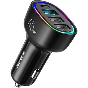 Hurtownia GSM - Autós töltő Joyroom 4-portos 45W fekete (JR-CL09) - JYR380 - {ean13} - Hurt