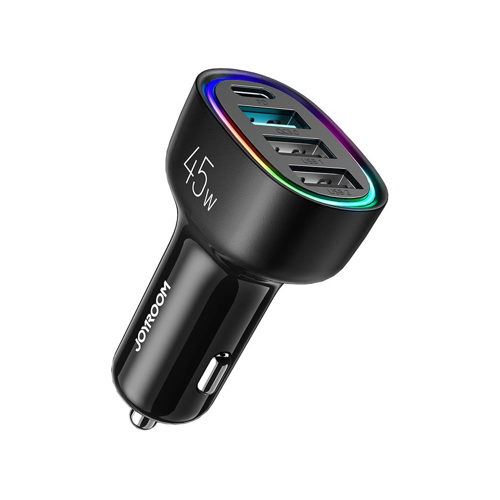 Hurtownia GSM - Încărcător auto Joyroom 4-port 45W negru (JR-CL09) - JYR380 - {ean13} - Hurt