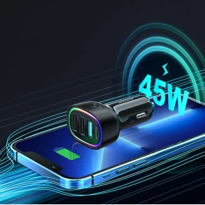 Hurtownia GSM - Autonabíječka Joyroom 4-port 45W černá (JR-CL09) - JYR380 - {ean13} - Hurt
