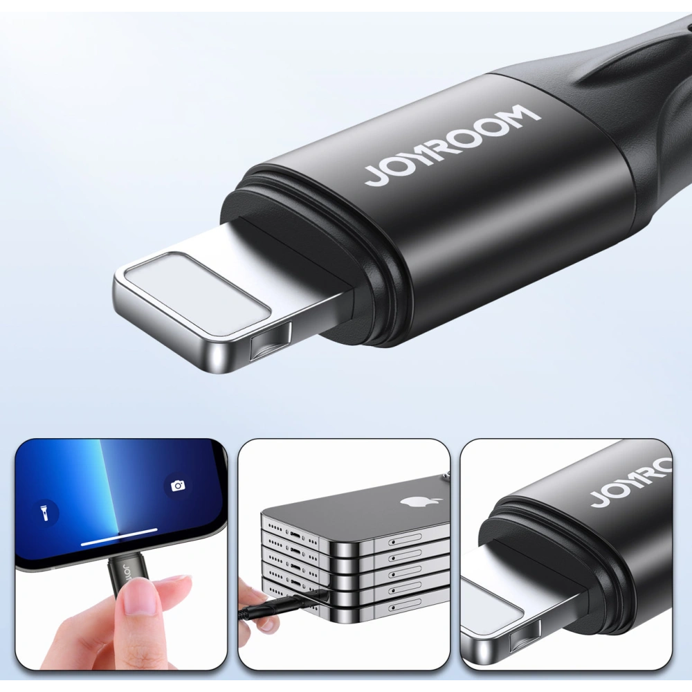 Hurtownia GSM - Kabel Joyroom USB-C/Lightning PD 20W 1m černý (S-1024N1-PD) - JYR381 - {ean13} - Hurt