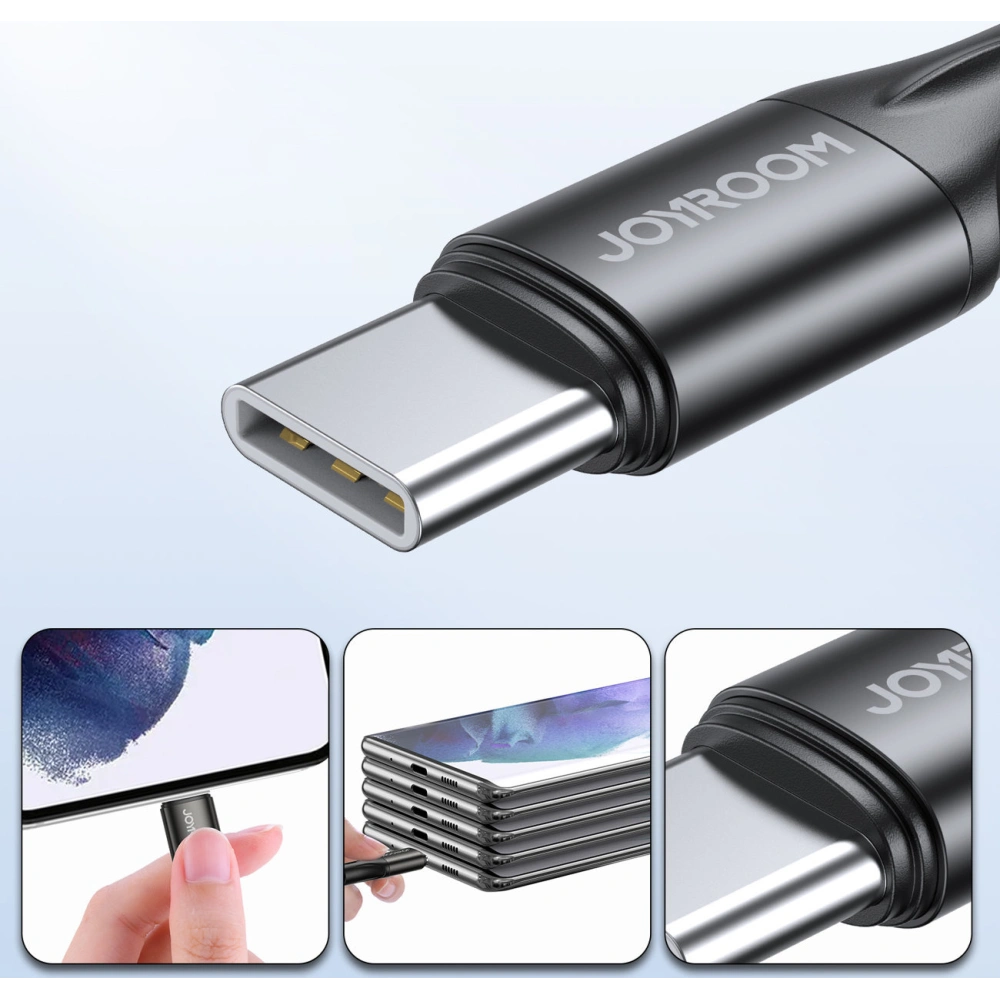 Hurtownia GSM - Cablul Joyroom USB/USB-C PD 60W 2m negru (S-2030N1-60) - JYR383 - {ean13} - Hurt