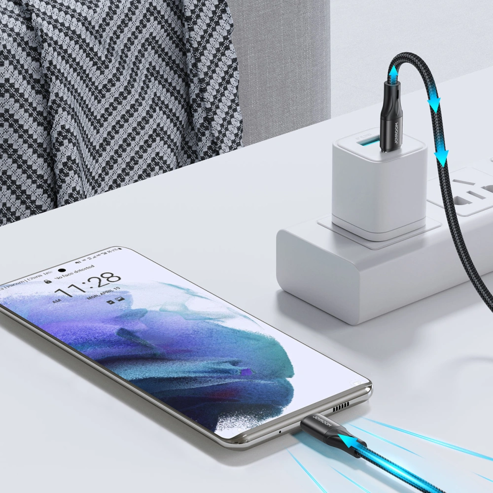 Wholesale Joyroom fast charging / data cable USB-C - USB-C PD 60W 2m black (S-2030N1-60) - JYR383 - {ean13} - Hurt