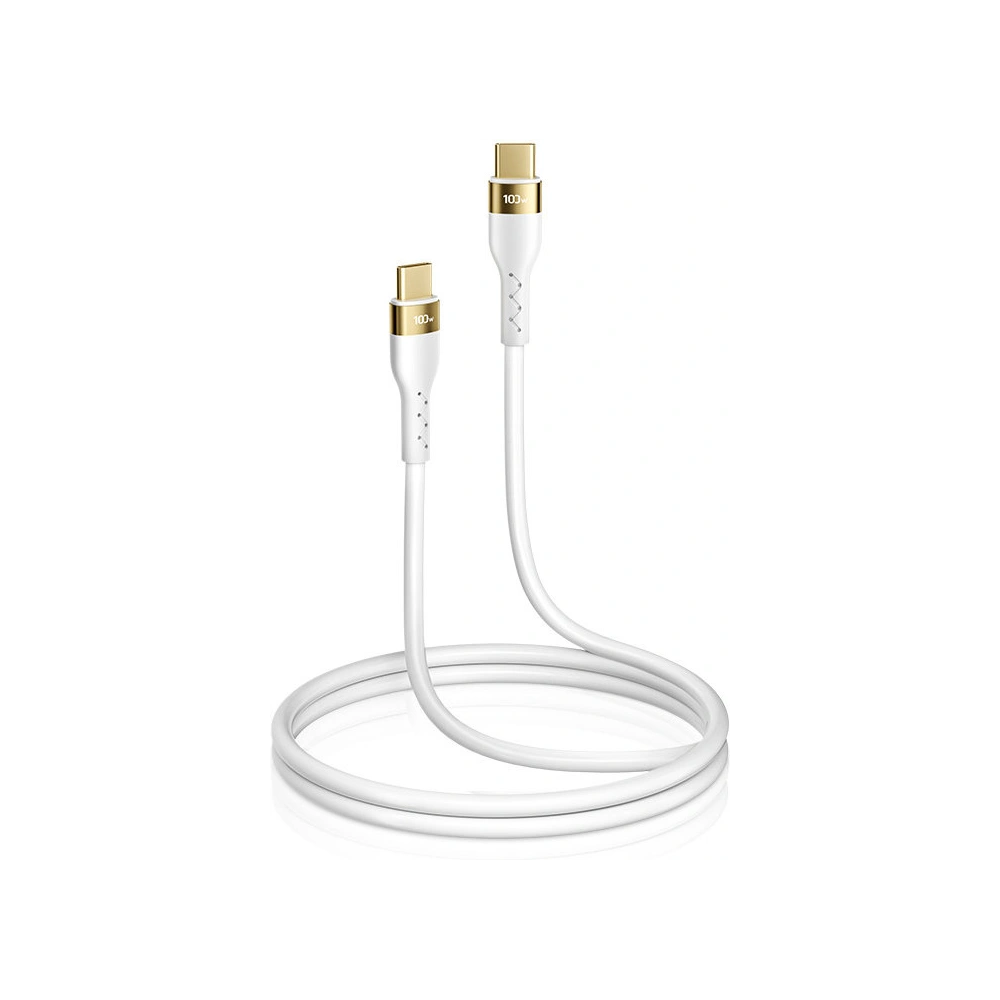 Hurtownia GSM - Kabel Joyroom Flüssigsilikon USB/USB-C PD 100W 1,2m weiß (S-1250N18-10) - JYR384 - {ean13} - Hurt