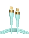 Kabel Joyroom Liquid Silicone USB/USB-C PD 100W 1,2m zielony (S-1250N18-10)
