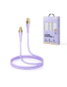 Hurtownia GSM - Kábel Joyroom Liquid Silicone USB/USB-C PD 100W 1,2m lila (S-1250N18-10) - JYR386 - {ean13} - Hurt