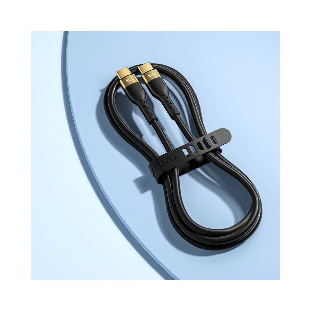 Hurtownia GSM - Cablul Joyroom Liquid Silicone USB/USB-C PD 100W 2m negru (S-2050N18-10) - JYR388 - {ean13} - Hurt