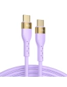 Kábel Joyroom Liquid Silicone USB/USB-C PD 100W 2m lila (S-2050N18-10)