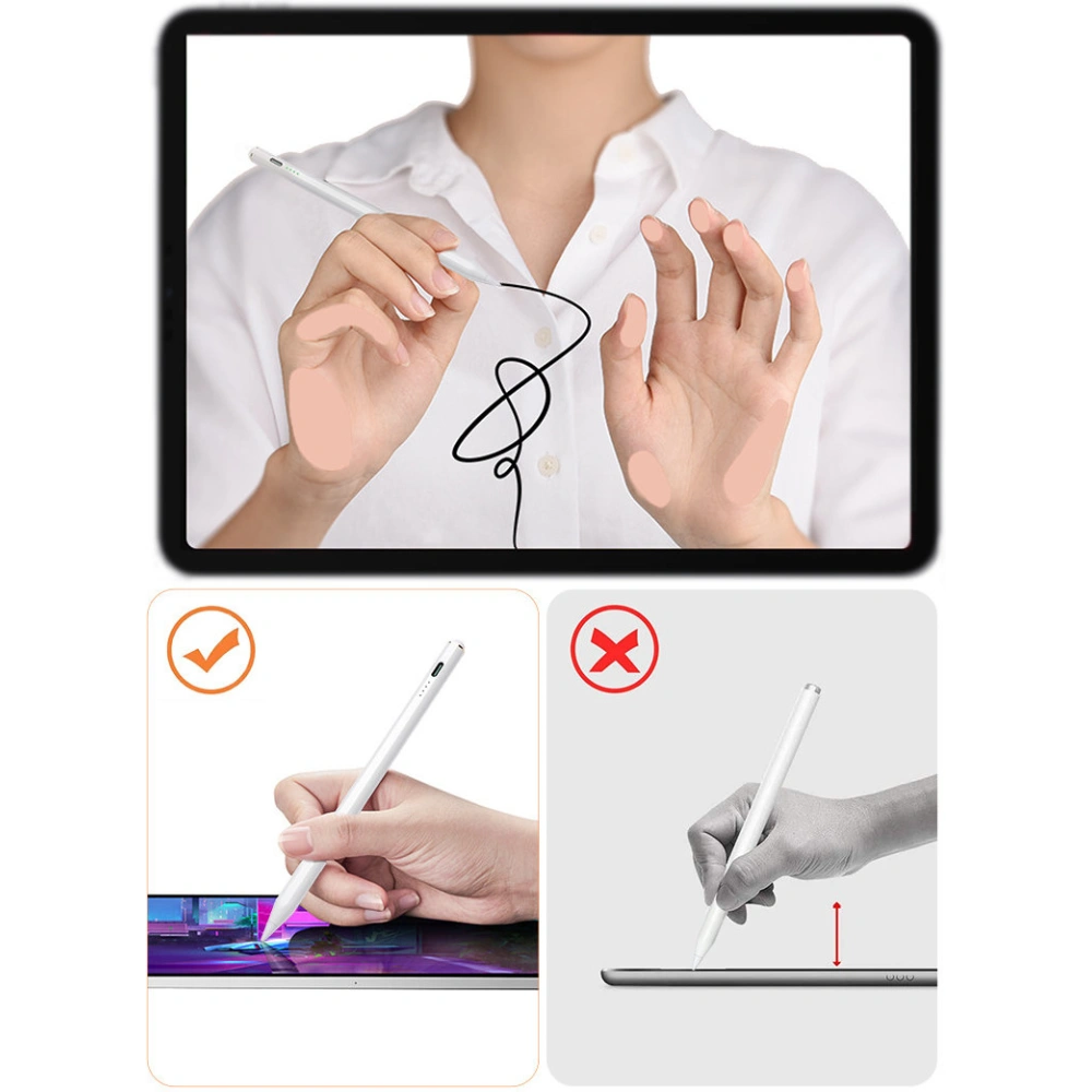 Wholesale Joyroom JR-X9 active stylus stylus for smartphone / tablet white (JR-X9) - JYR392 - {ean13} - Hurt