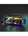 Hurtownia GSM - Bezdrátový reproduktor Joyroom Bluetooth 5.1 s barevným LED osvětlením černý (JR-MW02) - JYR394 - {ean13} - Hurt