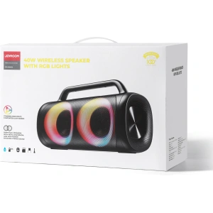 Wholesale Joyroom 5.1 wireless bluetooth speaker with LED color lighting black (JR-MW02) - JYR394 - {ean13} - Hurt