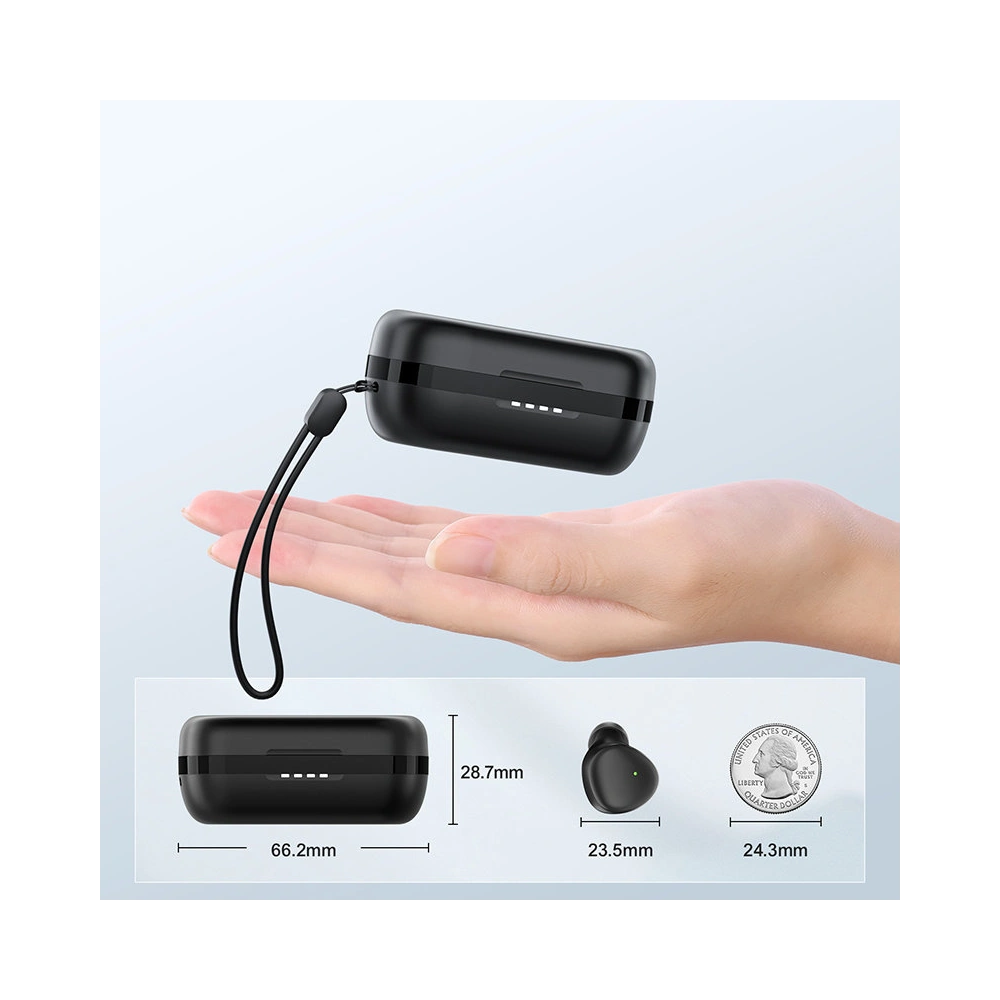 Hurtownia GSM - Căști wireless TWS Joyroom Bluetooth 5.1 300mAh negru (JR-TL1 Pro) - JYR395 - {ean13} - Hurt