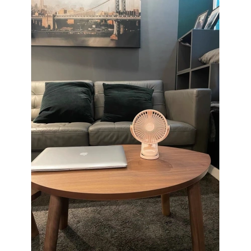 Wentylator biurkowy przenośny Joyroom CheerSummer różowy (JR-CY363-pink)