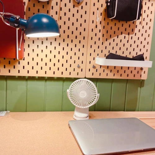 Wentylator biurkowy przenośny Joyroom CheerSummer biały (JR-CY363-white)