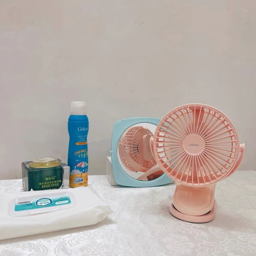 Wentylator biurkowy przenośny Joyroom CheerSummer zdalnie sterowany różowy (JR-CY363-RC pink)