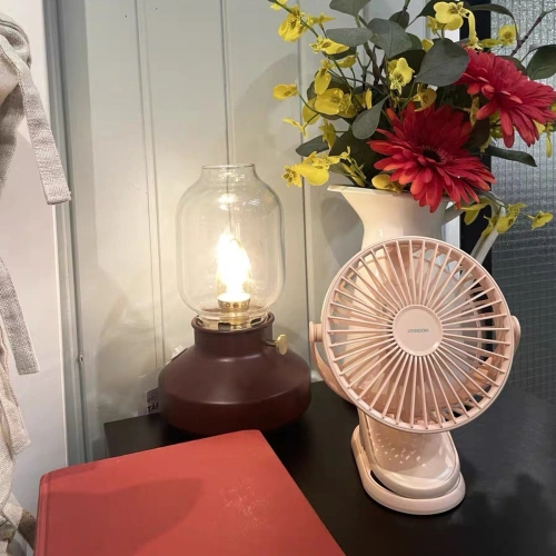 Wentylator biurkowy przenośny Joyroom CheerSummer zdalnie sterowany różowy (JR-CY363-RC pink)