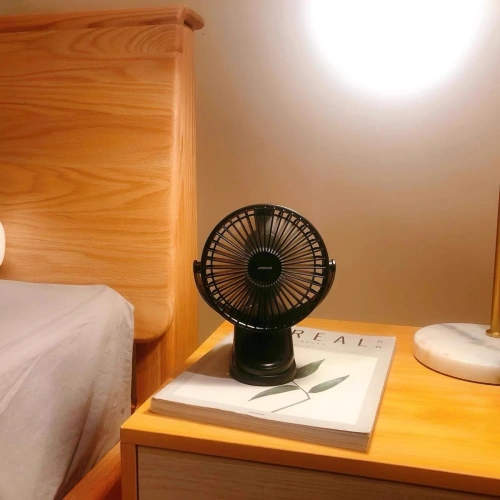 Wentylator biurkowy przenośny Joyroom CheerSummer zdalnie sterowany czarny (JR-CY363-RC black)