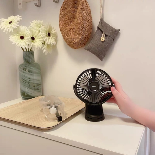 Wentylator biurkowy przenośny Joyroom CheerSummer zdalnie sterowany czarny (JR-CY363-RC black)