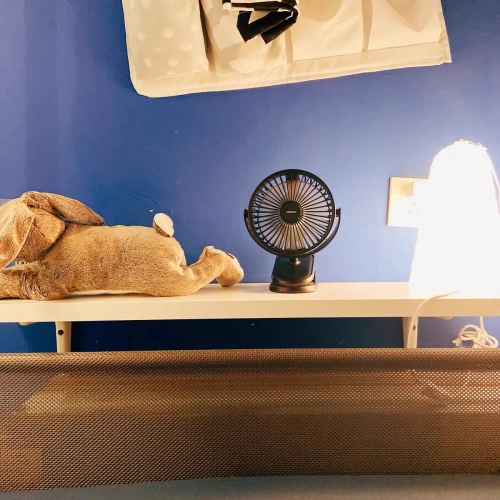 Wentylator biurkowy przenośny Joyroom CheerSummer zdalnie sterowany czarny (JR-CY363-RC black)