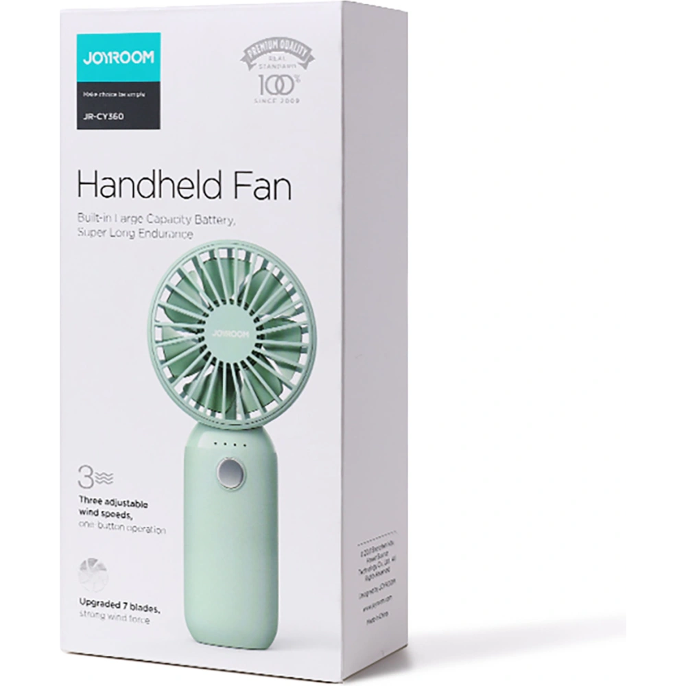 Hurtownia GSM - Hordozható ventilátor Joyroom Muxia kék (JR-CY360-blue) - JYR405 - {ean13} - Hurt