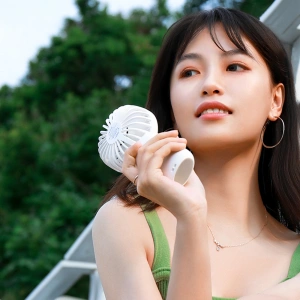 Wholesale Joyroom Muxia portable desk fan white (JR-CY360-white) - JYR406 - {ean13} - Hurt