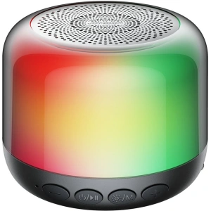 Wholesale Joyroom bluetooth 5.1 RGB Wireless Speaker Black (JR-ML03) - JYR411 - {ean13} - Hurt