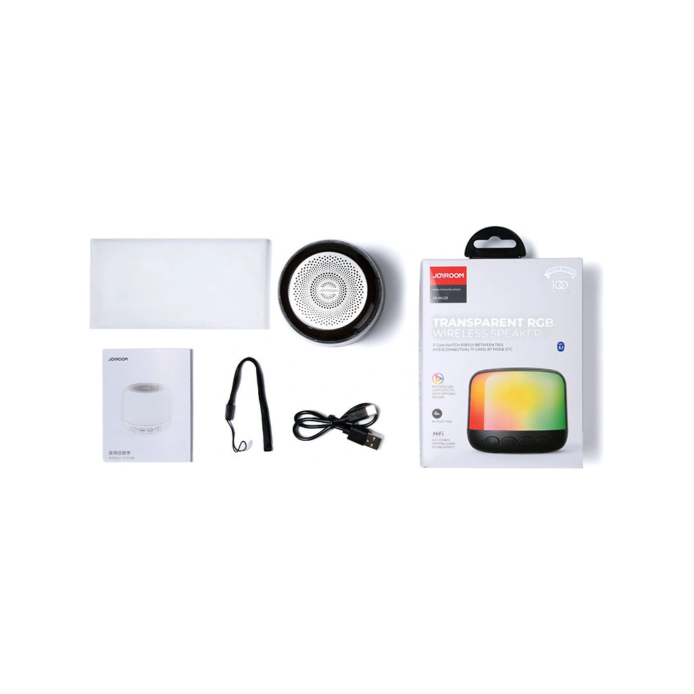 Hurtownia GSM - Bezdrátový reproduktor Joyroom Bluetooth 5.1 RGB černý (JR-ML03) - JYR411 - {ean13} - Hurt