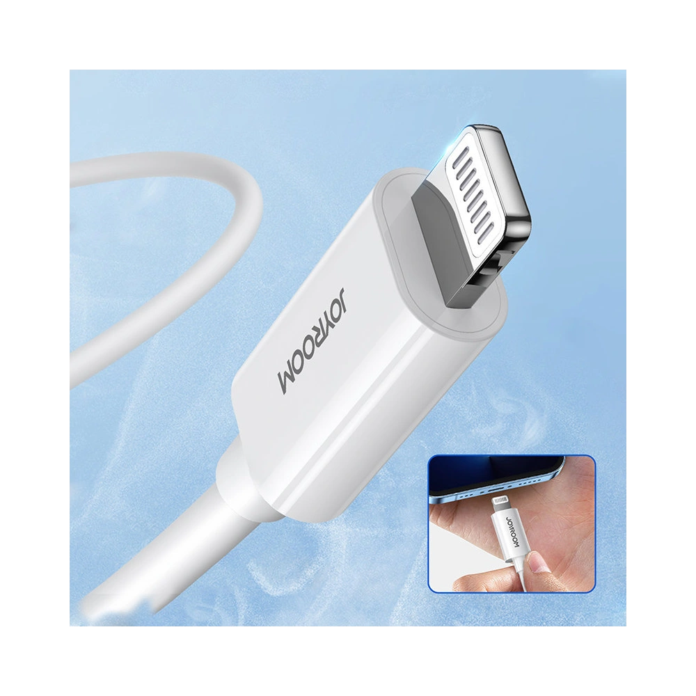 Hurtownia GSM - Cablu Joyroom USB-C/Lightning 27W PD 1.2m alb (S-M430) - JYR412 - {ean13} - Hurt