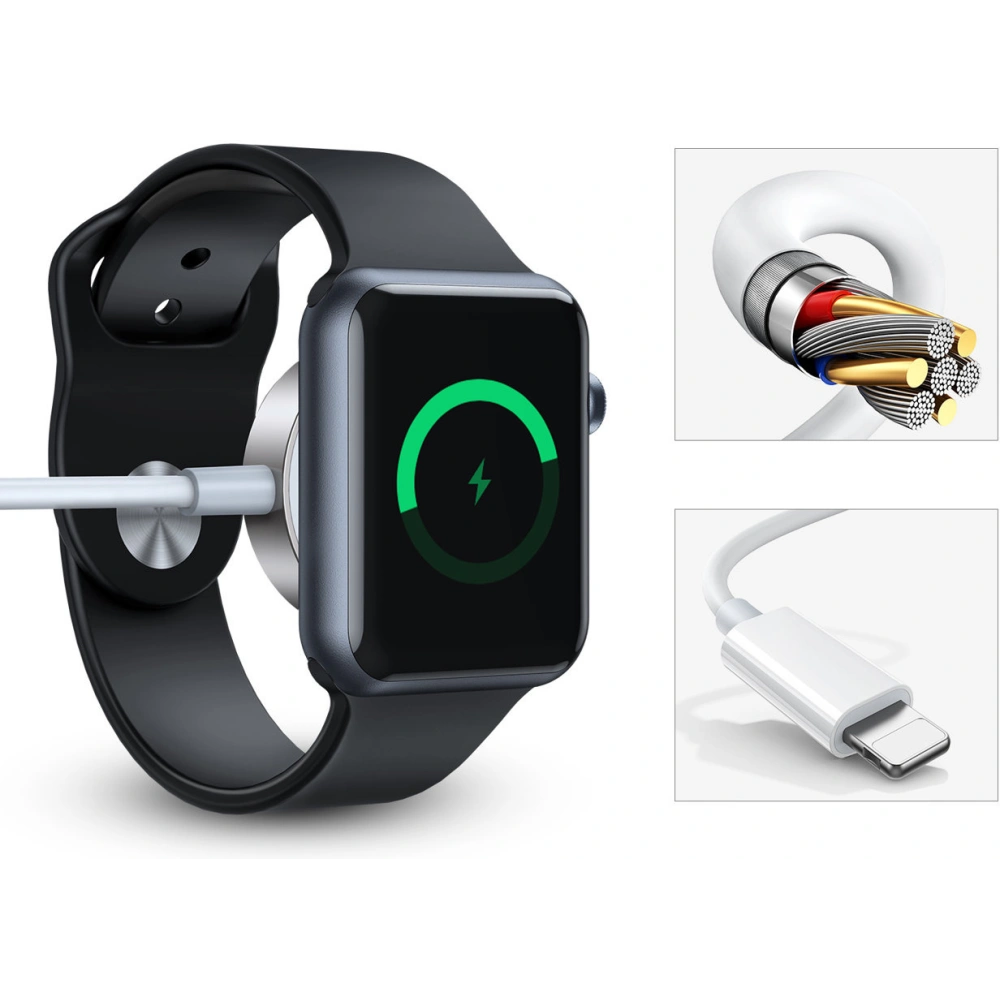 Hurtownia GSM - Kábel Joyroom USB-C 20W PD töltővel Apple Watch 1.5m fehér (S-IW005) - JYR414 - {ean13} - Hurt