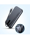 Wholesale Joyroom power bank with built-in Lightning cable 20W 10000mAh PD QC3.0 black (JR-L001- Lightning) - JYR419 - {ean13} - Hurt