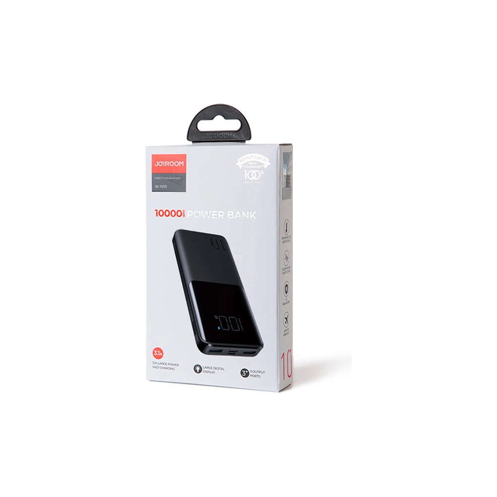 Hurtownia GSM - Powerbank Joyroom 15W 10000mAh PD QC 3.0 AFC czarny (JR-T013) - JYR420 - {ean13} - Hurt
