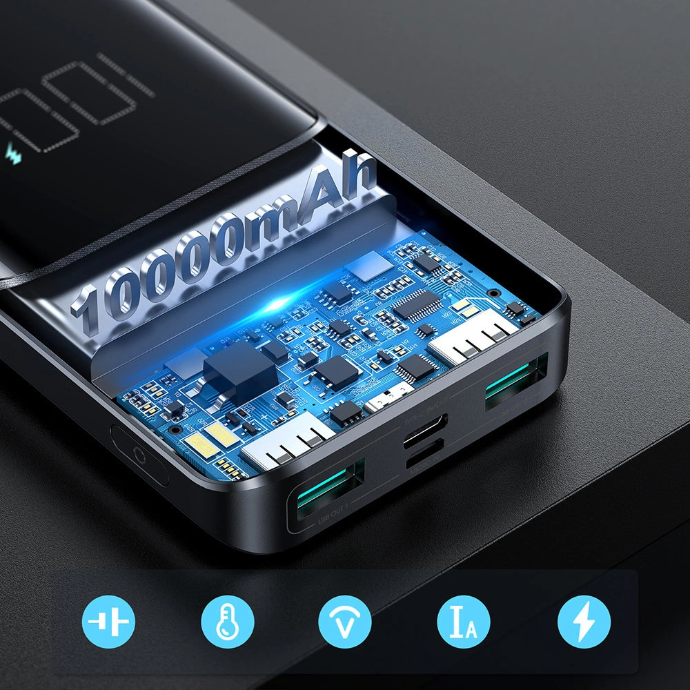 Hurtownia GSM - Powerbank Joyroom 15W 10000mAh PD QC 3.0 AFC czarny (JR-T013) - JYR420 - {ean13} - Hurt