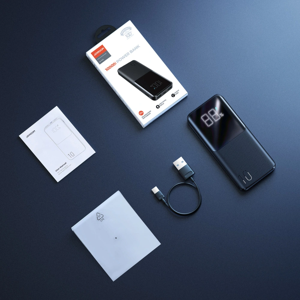 Hurtownia GSM - Powerbank Joyroom 15W 10000mAh PD QC 3.0 AFC czarny (JR-T013) - JYR420 - {ean13} - Hurt