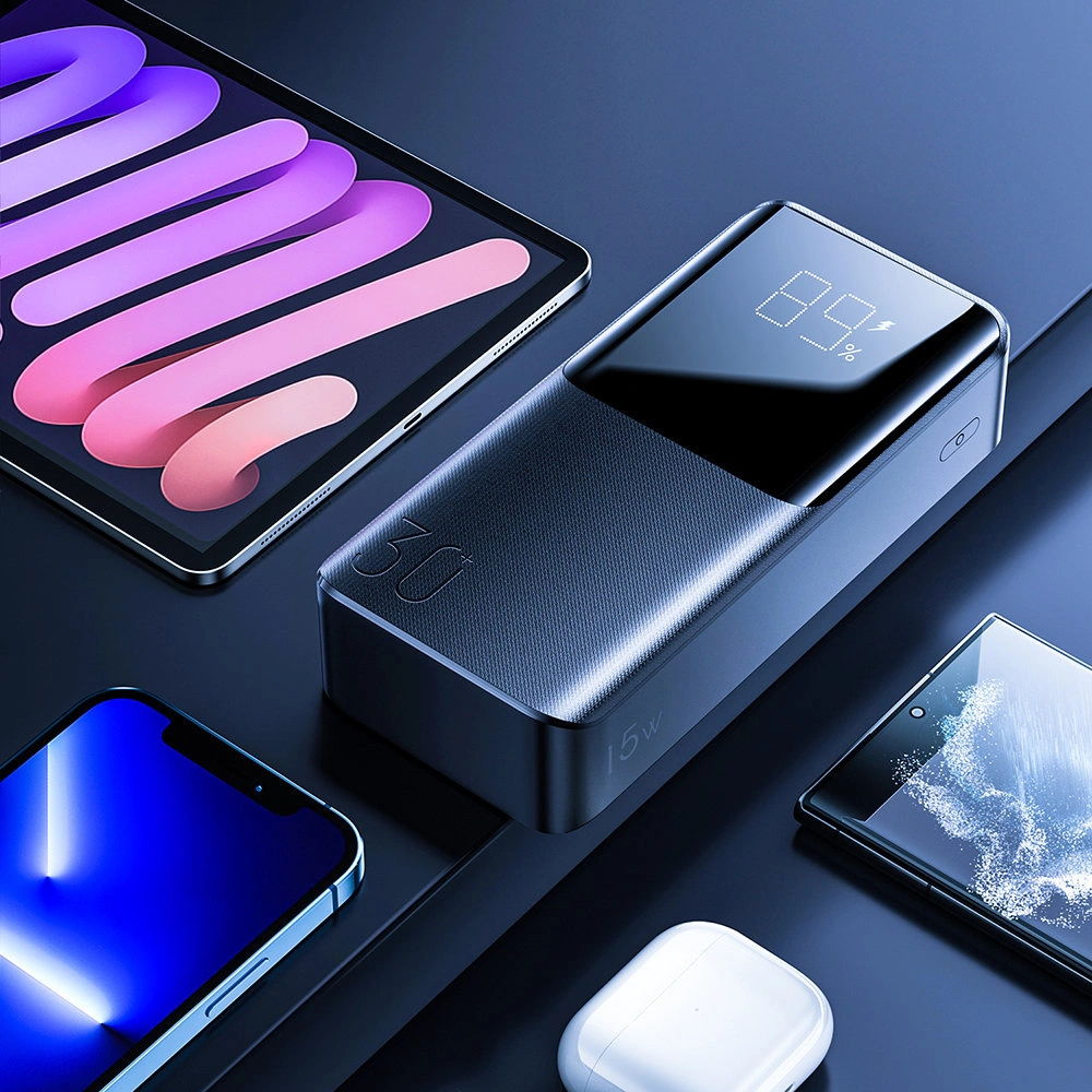 Hurtownia GSM - Powerbank Joyroom 15W 30000mAh PD QC 3.0 AFC černý (JR-T015) - JYR422 - {ean13} - Hurt