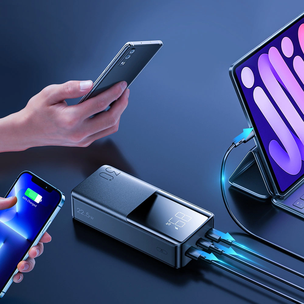 Hurtownia GSM - Powerbank Joyroom 15W 30000mAh PD QC 3.0 AFC czarny (JR-T015) - JYR422 - {ean13} - Hurt