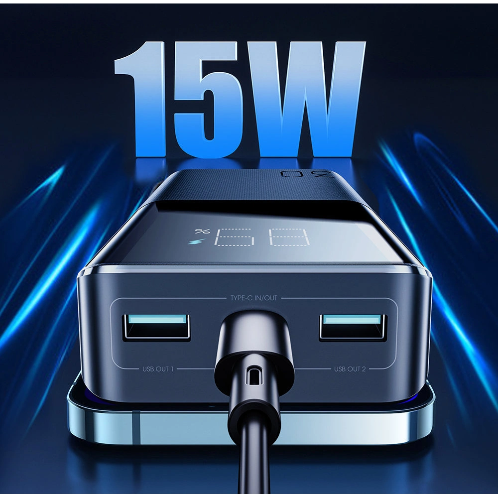 Hurtownia GSM - Powerbank Joyroom 15W 30000mAh PD QC 3.0 AFC czarny (JR-T015) - JYR422 - {ean13} - Hurt