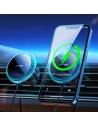 Wholesale Joyroom Car Holder Qi Wireless Charger 15W (MagSafe for iPhone Compatible) Car Mount Air Vent Silver (JR-ZS291) - JYR423 - {ean13} - Hurt