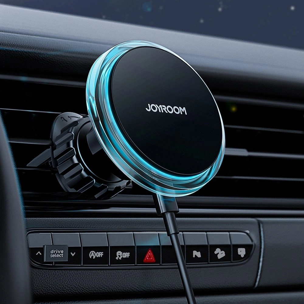 Hurtownia GSM - Upevnění do auta s bezdrátovou nabíječkou Joyroom MagSafe Qi 15W na mřížku ventilace stříbrné (JR-ZS291) - JYR423 - {ean13} - Hurt