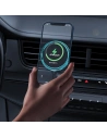 Wholesale Joyroom Car Holder Qi Wireless Charger 15W (MagSafe for iPhone Compatible) Car Mount Air Vent Silver (JR-ZS291) - JYR423 - {ean13} - Hurt