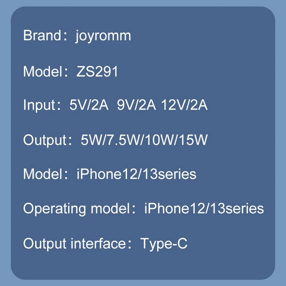 Hurtownia GSM - Uchwyt samochodowy z ładowarką bezprzewodową Joyroom MagSafe Qi 15W na kratkę nawiewu srebrny (JR-ZS291) - JYR423 - {ean13} - Hurt